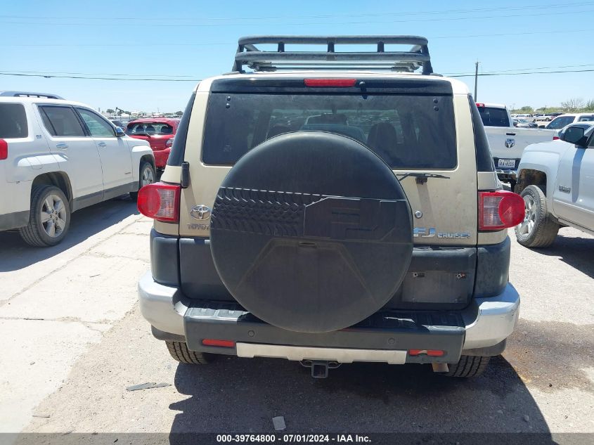 2009 Toyota Fj Cruiser VIN: JTEZU11F89K008459 Lot: 39764800