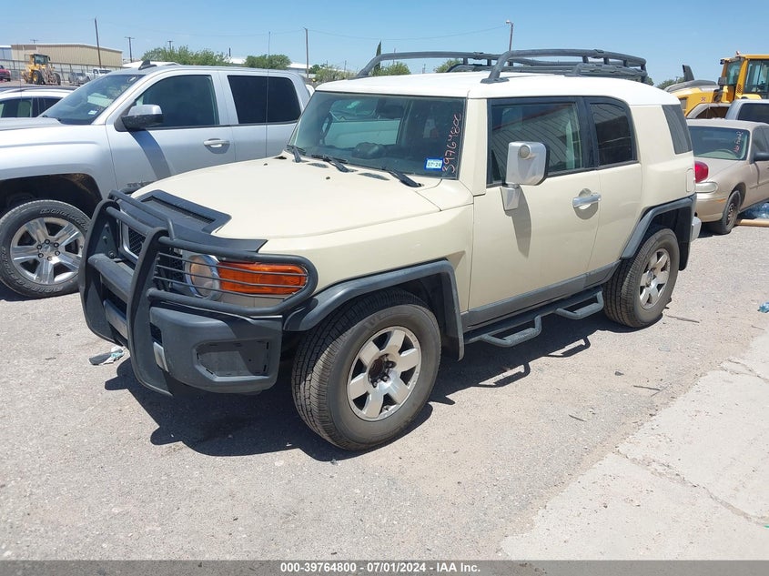 2009 Toyota Fj Cruiser VIN: JTEZU11F89K008459 Lot: 39764800
