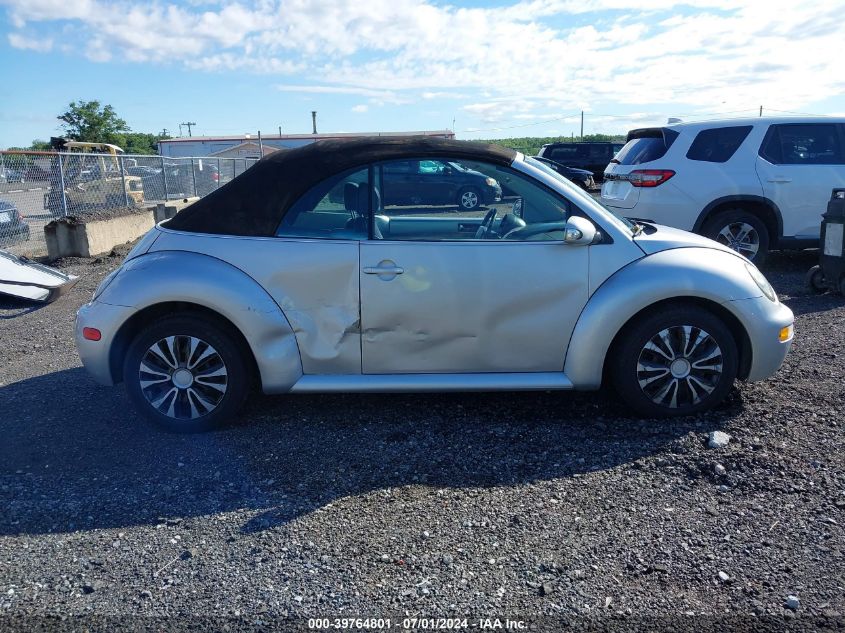 2004 Volkswagen New Beetle Gl VIN: 3VWBM31Y44M350606 Lot: 39764801