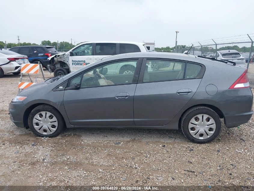 2012 Honda Insight VIN: JHMZE2H30CS000302 Lot: 39764820