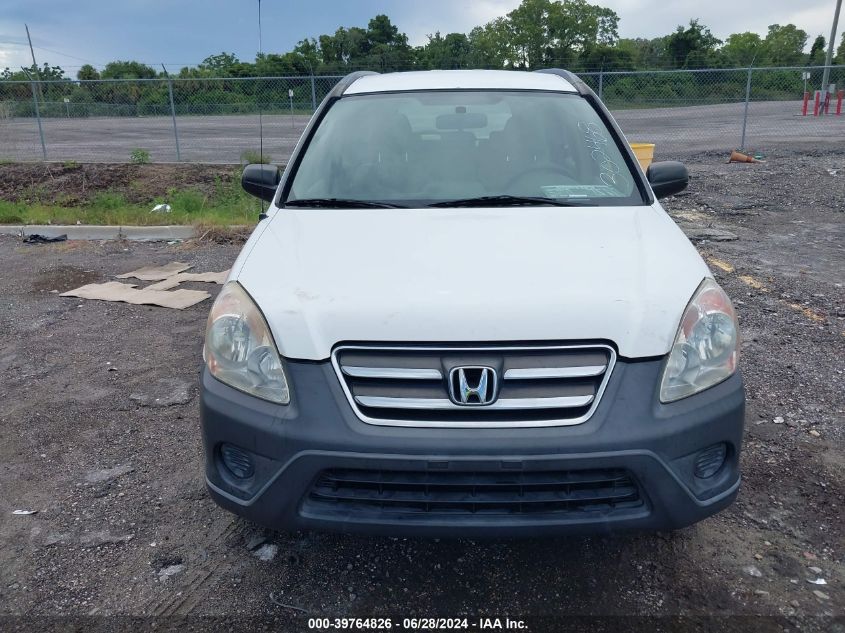 2005 Honda Cr-V Lx VIN: SHSRD68525U302468 Lot: 39764826