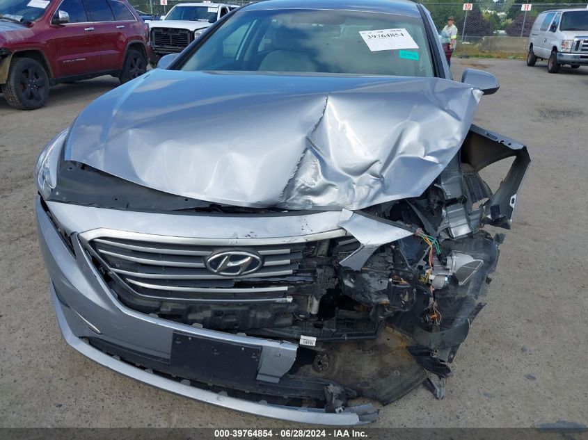 2017 Hyundai Sonata Se VIN: 5NPE24AF6HH541739 Lot: 39764854