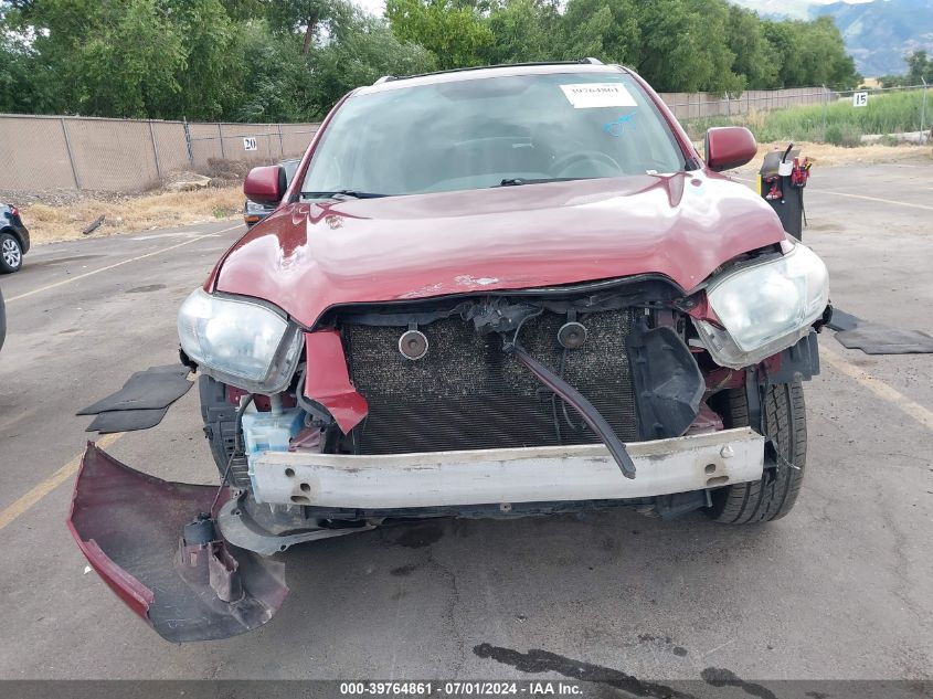 2009 Toyota Highlander Sport VIN: JTEES43AX92136127 Lot: 39764861