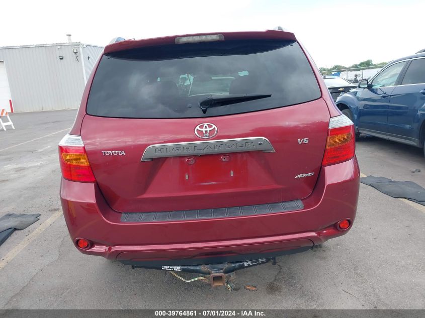 2009 Toyota Highlander Sport VIN: JTEES43AX92136127 Lot: 39764861