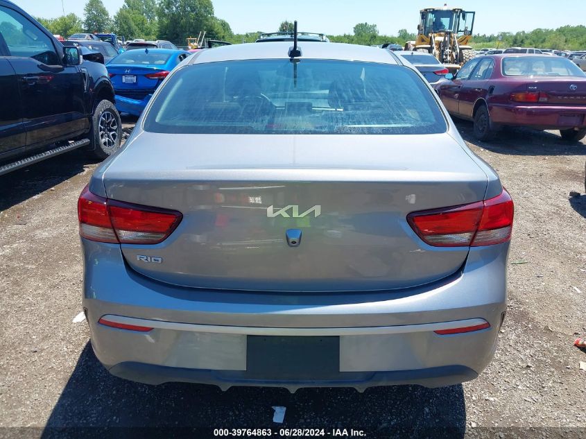 2023 Kia Rio Lx/S VIN: 3KPA24AD7PE573485 Lot: 39764863