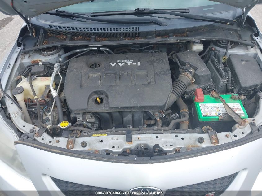 2010 Toyota Corolla S VIN: 2T1BU4EE8AC291833 Lot: 39764866