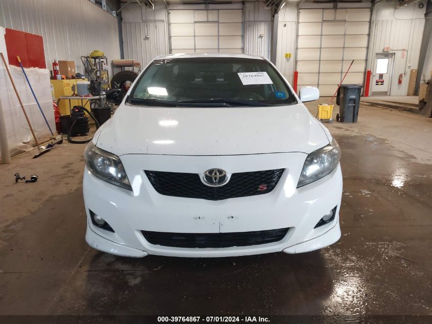 2009 Toyota Corolla S VIN: 2T1BU40E59C021722 Lot: 39764867