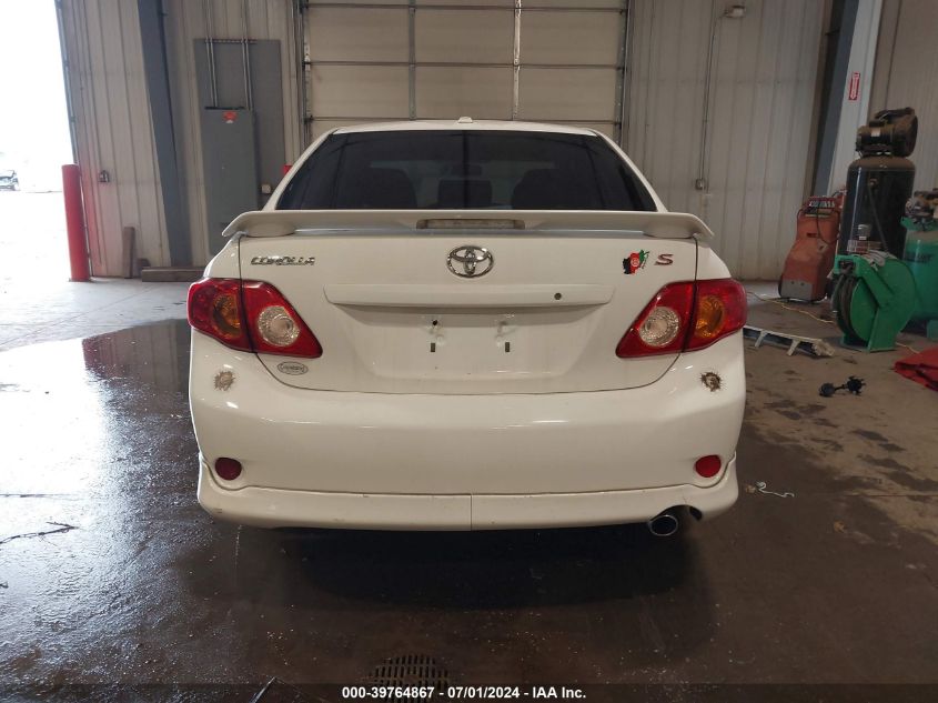 2009 Toyota Corolla S VIN: 2T1BU40E59C021722 Lot: 39764867