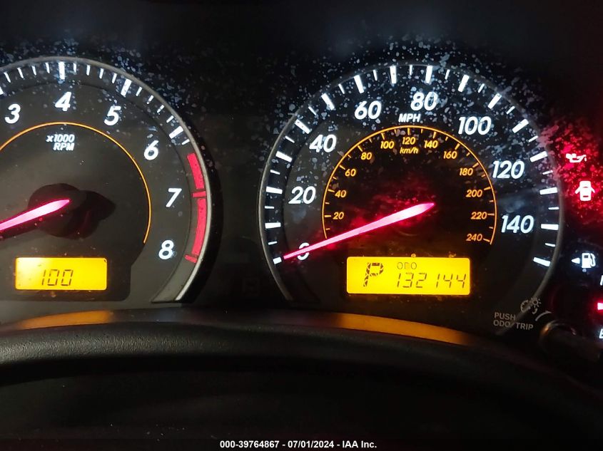 2009 Toyota Corolla S VIN: 2T1BU40E59C021722 Lot: 39764867