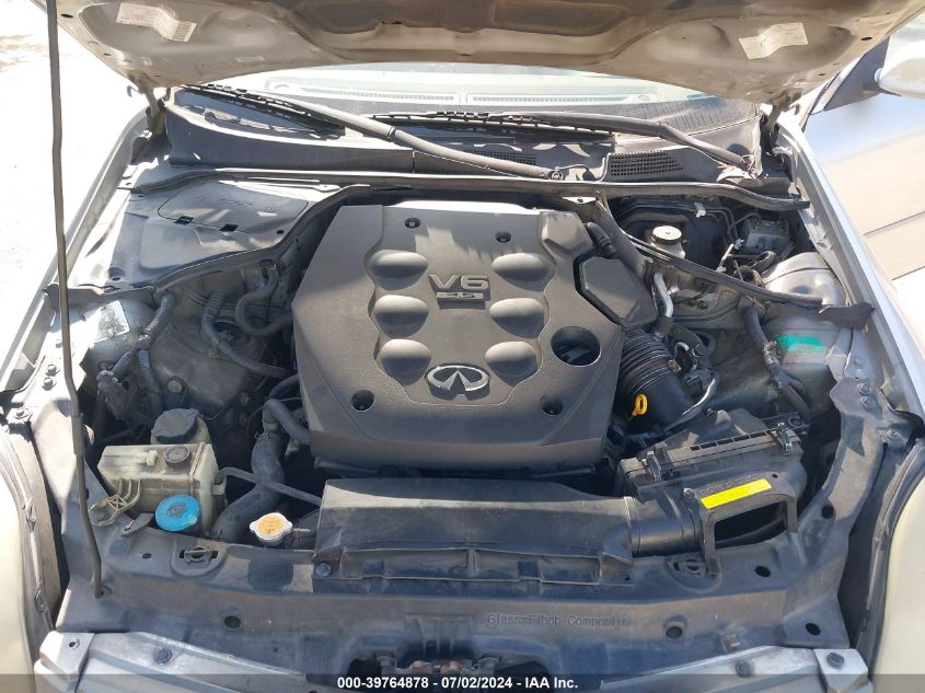 2003 Infiniti G35 VIN: JNKCV51EX3M019771 Lot: 39764878