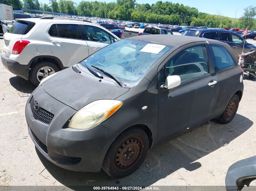 2007 Toyota Yaris VIN: JTDJT923375118337 Lot: 39764943