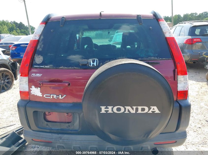 2005 Honda Cr-V Ex VIN: SHSRD788X5U314920 Lot: 39764965