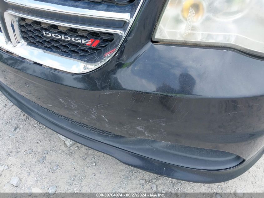 2013 Dodge Grand Caravan Se VIN: 2C4RDGBG5DR567959 Lot: 39764974