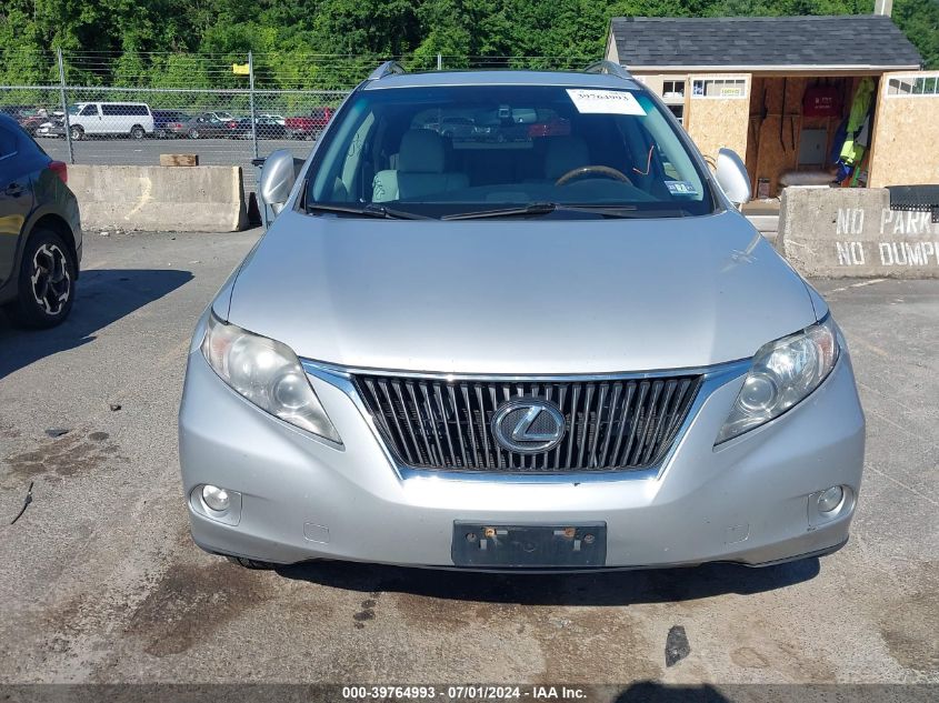 2010 Lexus Rx 350 VIN: 2T2BK1BA2AC060363 Lot: 39764993