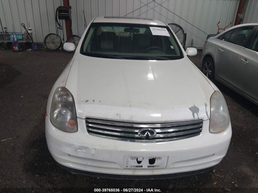 JNKCV51E63M313152 | 2003 INFINITI G35