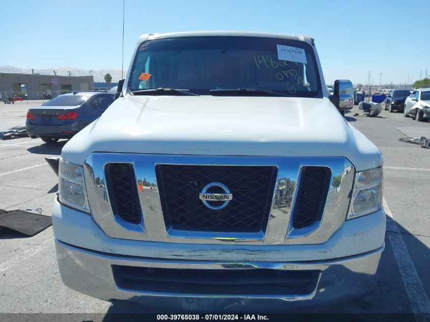 2014 Nissan Nv Cargo Nv2500 Hd Sv V6 VIN: 1N6BF0KY8EN108464 Lot: 39765038