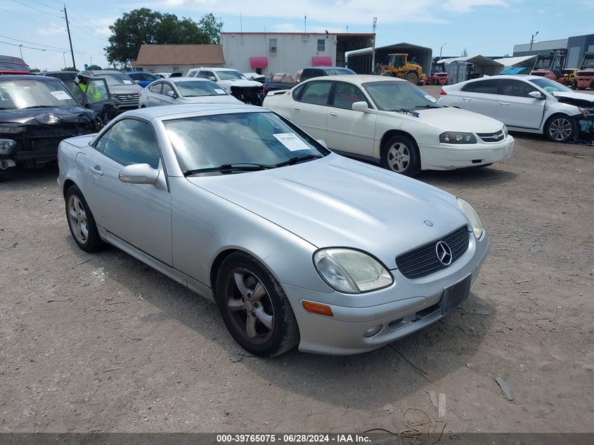 2001 Mercedes-Benz Slk 320 VIN: WDBKK65F81F220227 Lot: 39765075