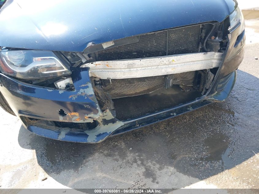 2010 Audi A4 2.0T Premium VIN: WAUFFAFL0AA046923 Lot: 39765081