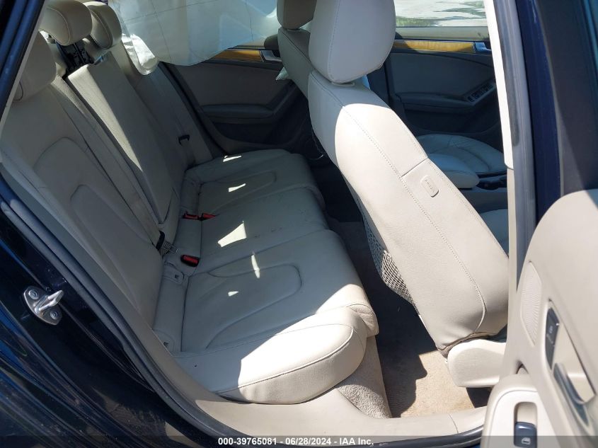 2010 Audi A4 2.0T Premium VIN: WAUFFAFL0AA046923 Lot: 39765081