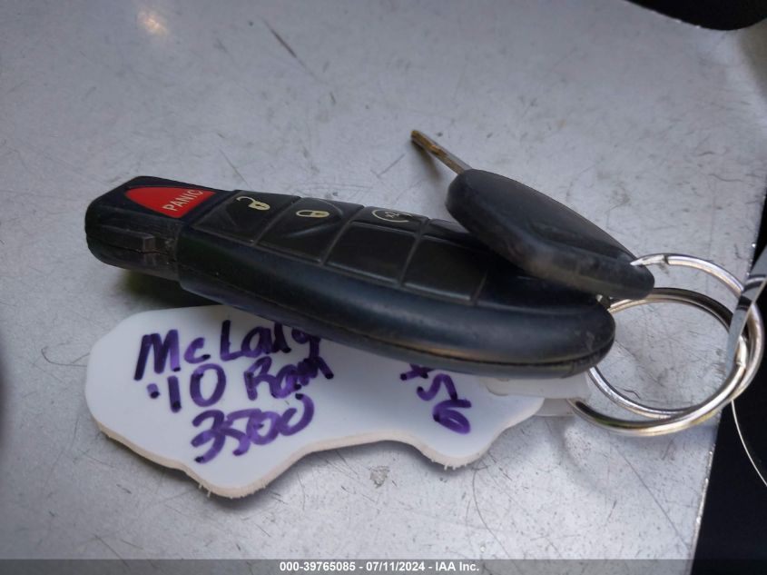 2010 Dodge Ram 3500 Laramie VIN: 3D73Y4CL6AG168506 Lot: 39765085