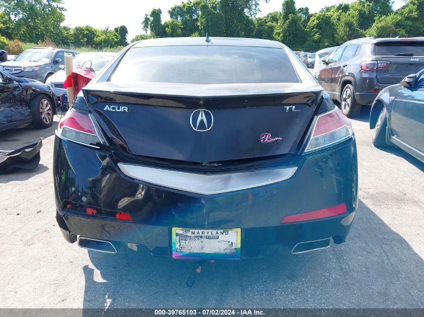 2010 Acura Tl 3.5 VIN: 19UUA8F59AA009261 Lot: 39765103