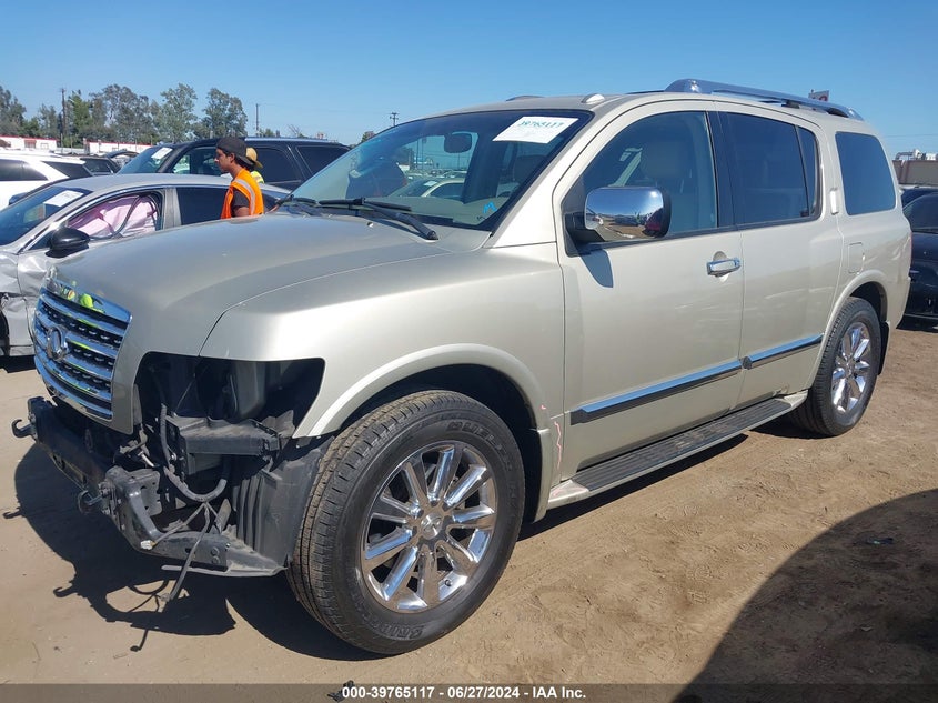 2008 Infiniti Qx56 VIN: 5N3AA08D88N901921 Lot: 39765117