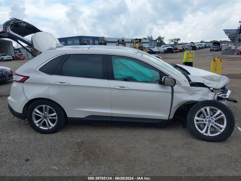 2015 Ford Edge Sel VIN: 2FMTK4J92FBB49802 Lot: 39765134