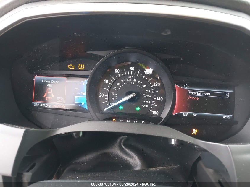 2015 Ford Edge Sel VIN: 2FMTK4J92FBB49802 Lot: 39765134