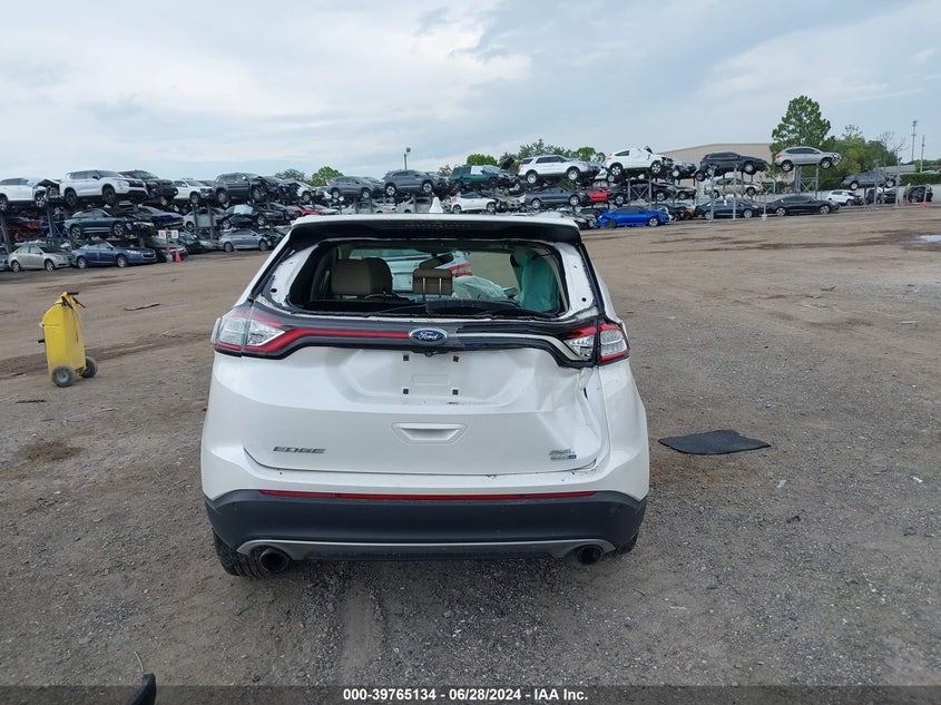 2015 Ford Edge Sel VIN: 2FMTK4J92FBB49802 Lot: 39765134