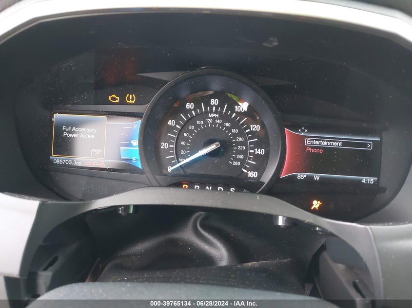 2015 Ford Edge Sel VIN: 2FMTK4J92FBB49802 Lot: 39765134