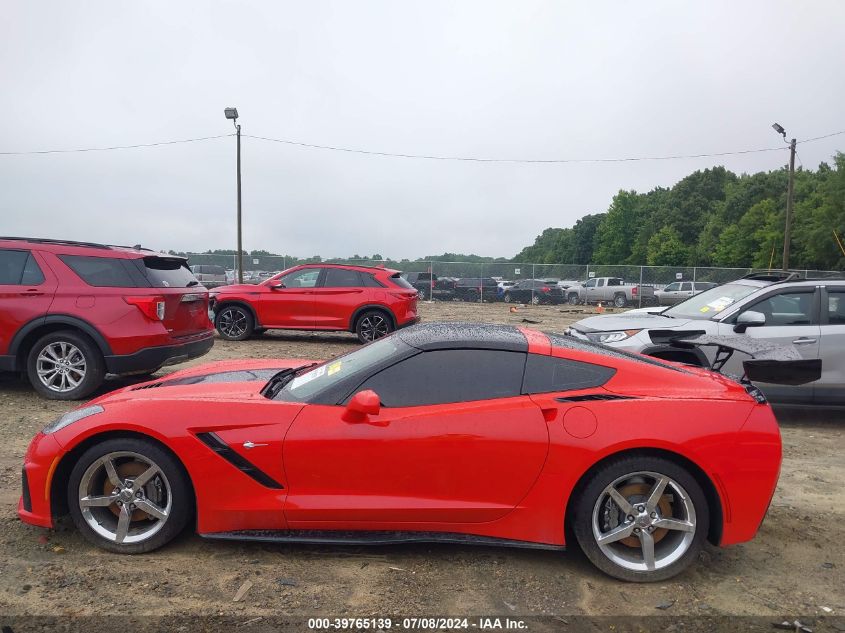 2014 Chevrolet Corvette Stingray Stingray 3Lt VIN: 1G1YF2D7XE5119519 Lot: 39765139