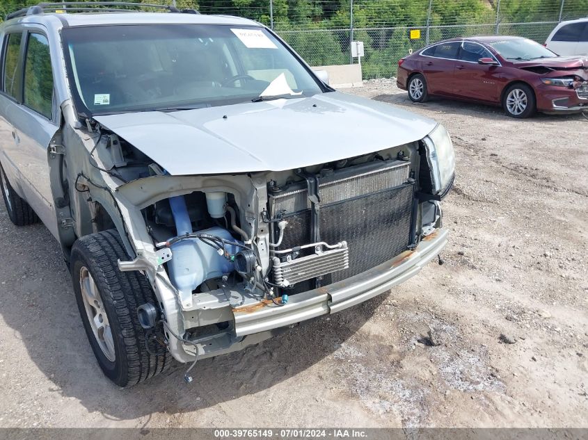 2011 Honda Pilot Ex-L VIN: 5FNYF4H62BB029358 Lot: 39765149