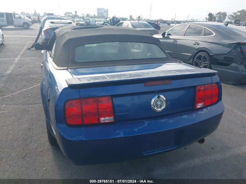 2007 Ford Mustang V6 Deluxe/V6 Premium VIN: 1ZVHT84N675306029 Lot: 39765151