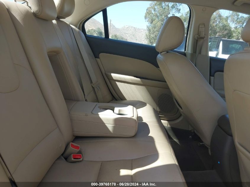 2012 Ford Fusion Sel VIN: 3FAHP0JA0CR199406 Lot: 39765178