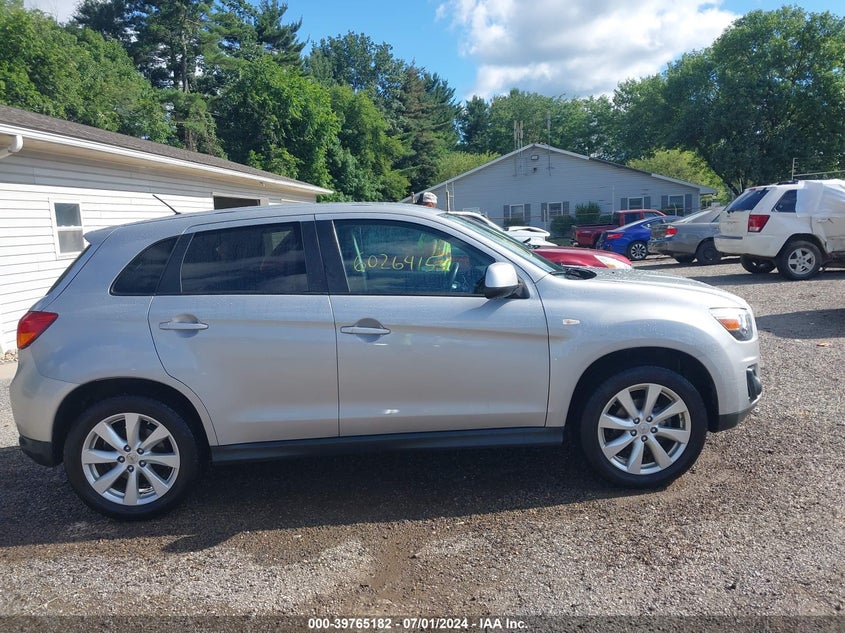 2015 Mitsubishi Outlander Sport Es VIN: 4A4AP3AU6FE027243 Lot: 39765182