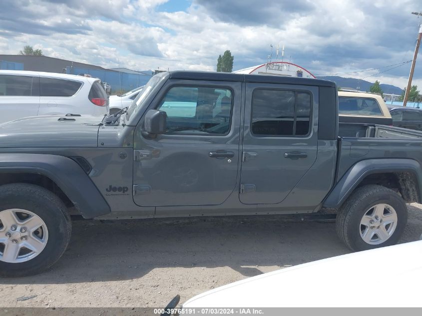 2023 Jeep Gladiator Sport S 4X4 VIN: 1C6HJTAG6PL523911 Lot: 39765191