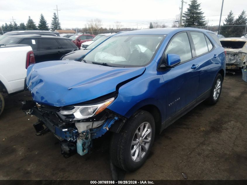 2019 CHEVROLET EQUINOX LS - 3GNAXHEV3KS599871