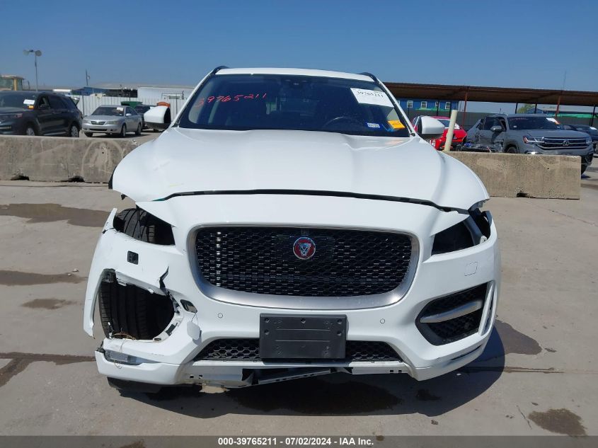 2017 Jaguar F-Pace 35T R-Sport VIN: SADCL2BV6HA099250 Lot: 39765211