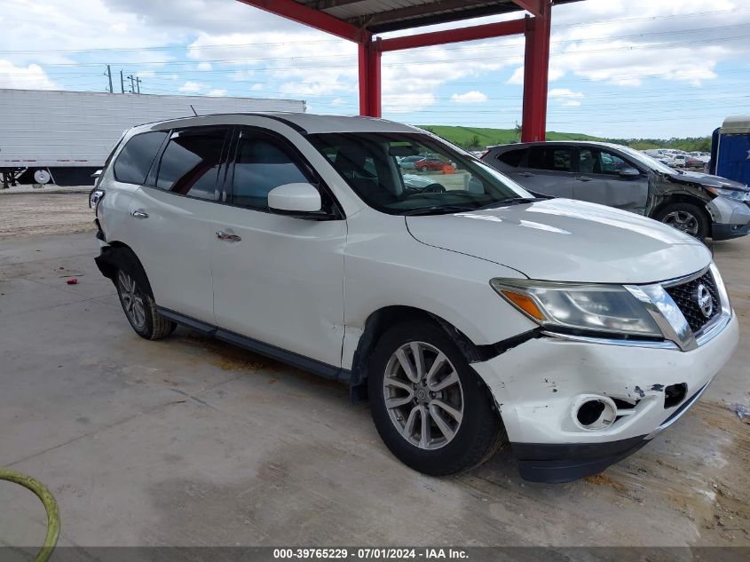 2014 Nissan Pathfinder S VIN: 5N1AR2MN9EC731930 Lot: 39765229