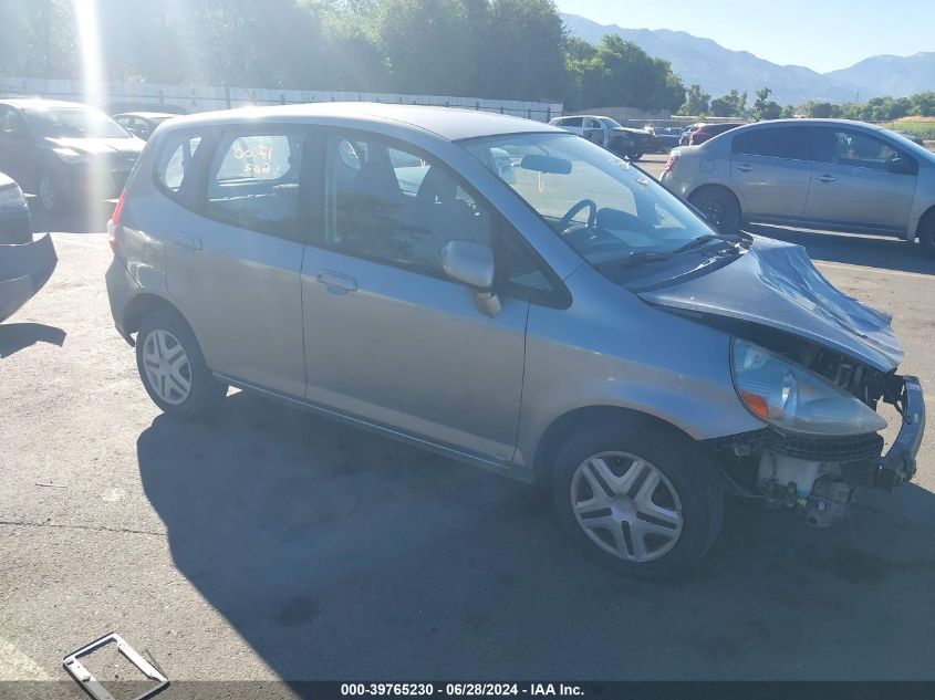 2008 Honda Fit VIN: JHMGD38448S017569 Lot: 39765230