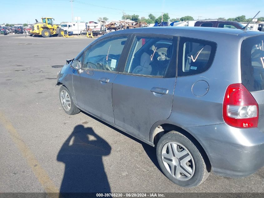 2008 Honda Fit VIN: JHMGD38448S017569 Lot: 39765230