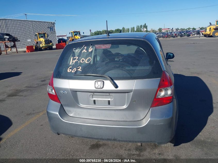 2008 Honda Fit VIN: JHMGD38448S017569 Lot: 39765230