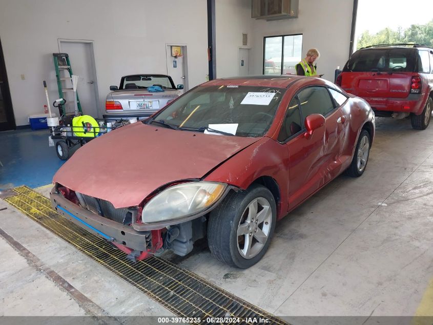 2008 Mitsubishi Eclipse Gs VIN: 4A3AK24FX8E002603 Lot: 39765235