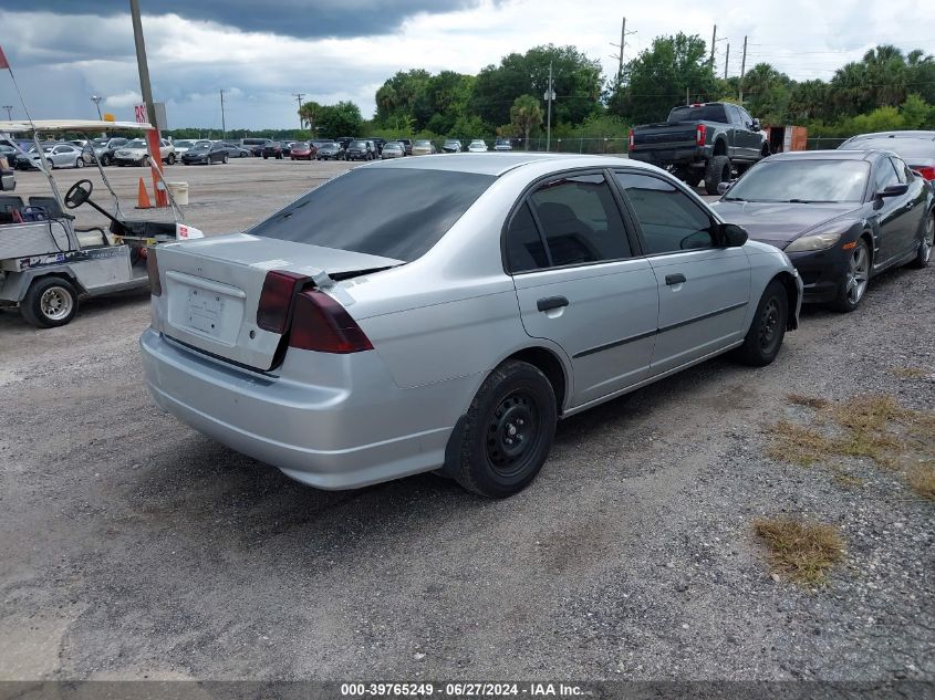 2HGES16385H566256 | 2005 HONDA CIVIC