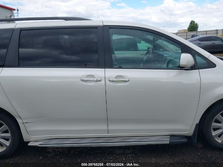 2015 Toyota Sienna Xle 7 Passenger VIN: 5TDDK3DC6FS122272 Lot: 39765255