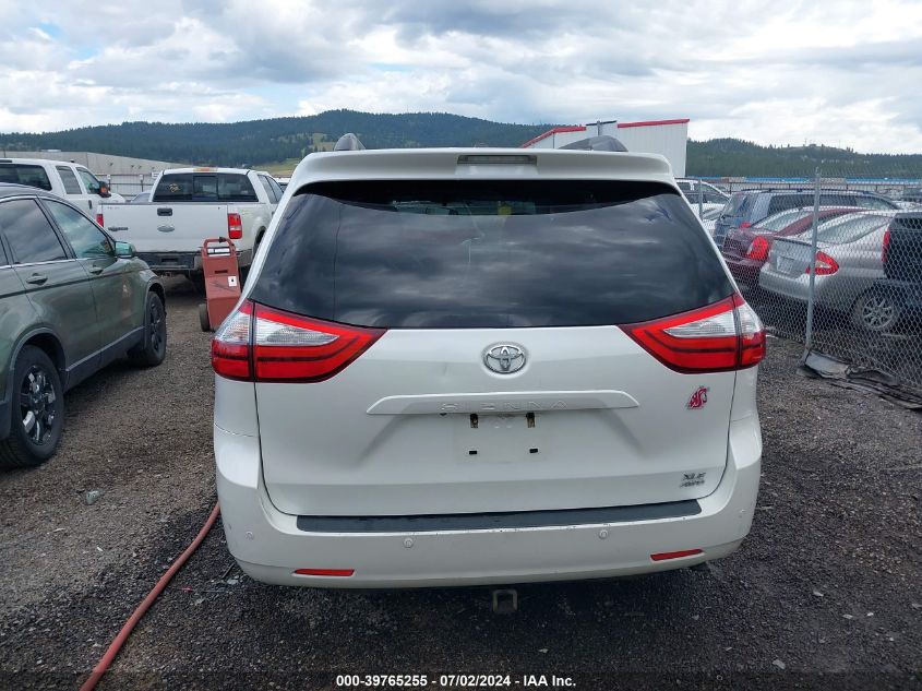 2015 Toyota Sienna Xle 7 Passenger VIN: 5TDDK3DC6FS122272 Lot: 39765255