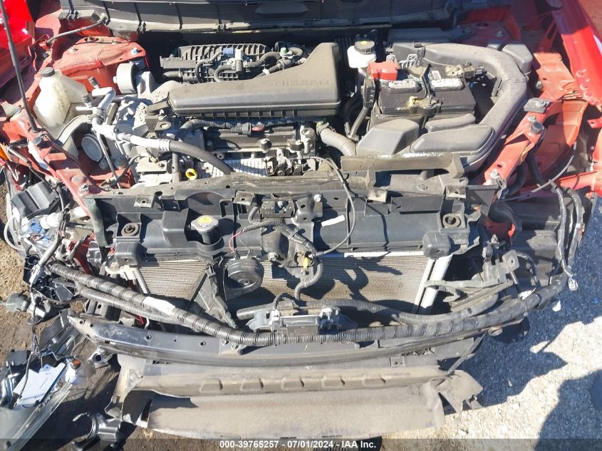 2017 Nissan Rogue S VIN: 5N1AT2MV0HC876201 Lot: 39765257