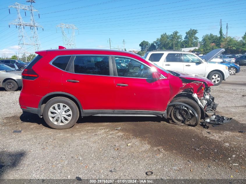 2017 Nissan Rogue S VIN: 5N1AT2MV0HC876201 Lot: 39765257