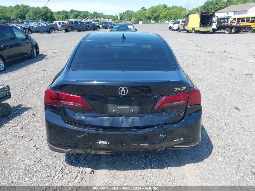 2016 Acura Tlx Tech VIN: 19UUB2F55GA001130 Lot: 39765263