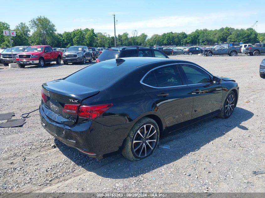 2016 Acura Tlx Tech VIN: 19UUB2F55GA001130 Lot: 39765263